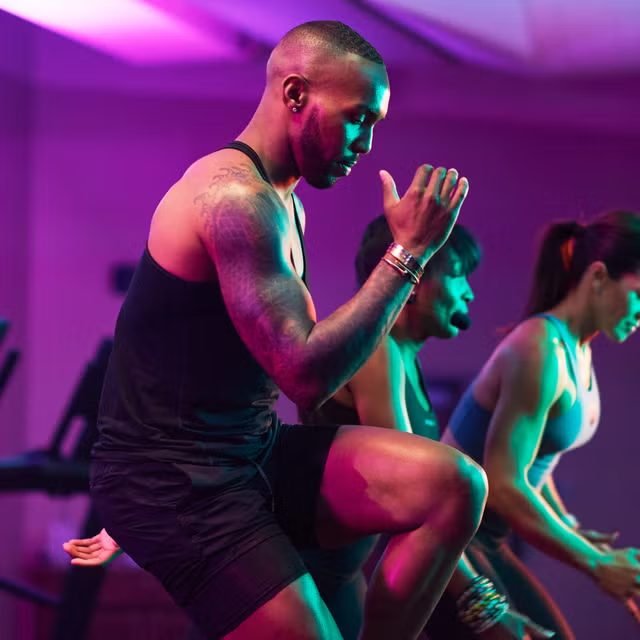 Spin class at The Beat Burn Studio
